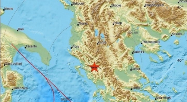 Nuova scossa di terremoto avvertita nelle province di Lecce, Brindisi ... - Quotidiano di Puglia