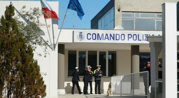 La sede del comando di Polizia Locale a Terlizzi