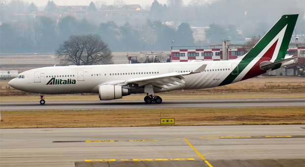 Malpensa, il volo record dell'Airbus Alitalia da New York: in anticipo di 50 minuti