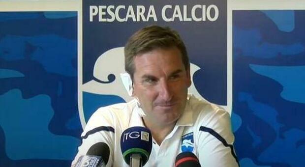 Pescara calcio, mister Colombo: «Ho un melanoma, combatto e non lascio i miei ragazzi»
