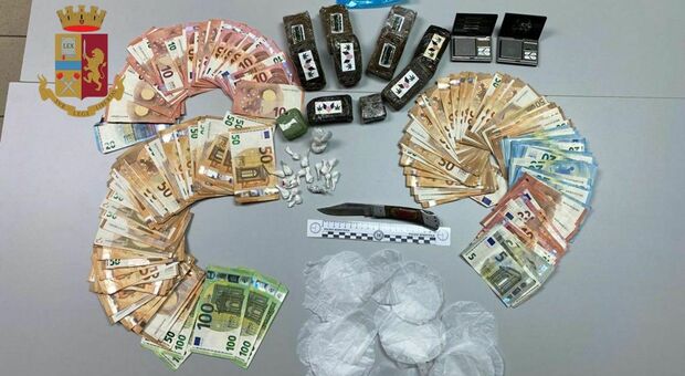 Sotto sequestro droga e soldi