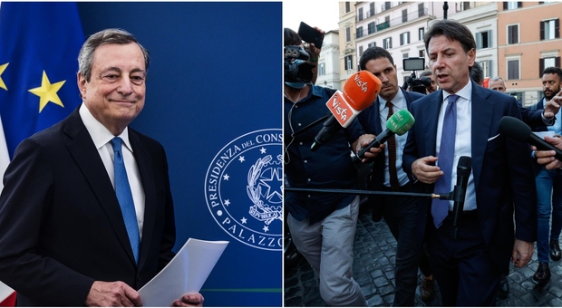 Draghi-Conte verso un nuovo incontro. Dal Pd alla Lega, i partiti sulla crisi: «Senza fiducia si va al voto»