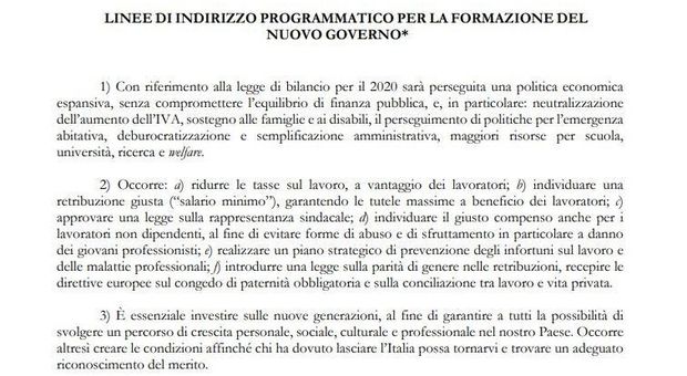 Governo, ecco il programma diffuso da M5S: 26 punti, dall'Iva a Roma