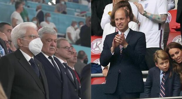 Finale Euro 2020, a Wembley Mattarella, il principe William e tante star saranno presenti sugli spalti