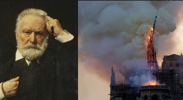 Incendio a Notre Dame, l'incredibile profezia di Victor Hugo: «Il tempo è cieco e l'uomo è stolto»