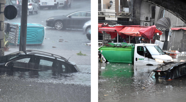 Maltempo in Sicilia, morta una ragazza: «Travolta in auto dall'acqua». A Catania strade come fiumi
