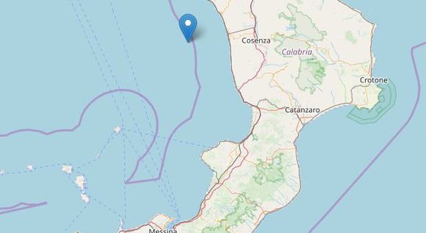 Terremoto di magnitudo 4.2 alla largo della Calabria, fermati i treni