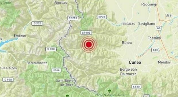 Terremoto in Piemonte, scossa di magnitudo 3.8 a Cuneo: paura tra i cittadini
