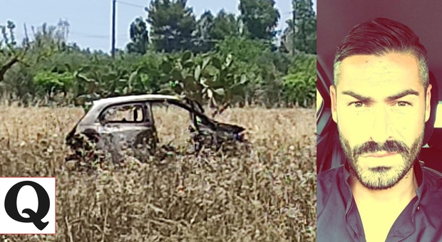 Omicidio-suicidio: carbonizzato all'interno dell'auto nelle campagne di Novoli. Così è morto Matteo