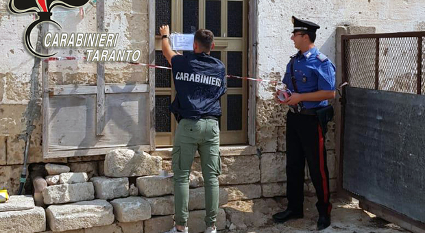 Il sequestro dei carabinieri