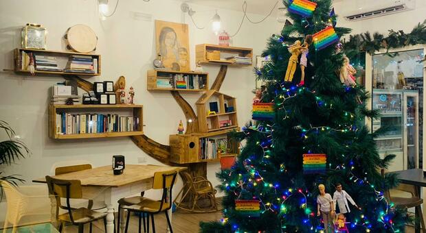 «Tutti uguali», ecco l'albero di Natale arcobaleno che ripudia omofobia e razzismo