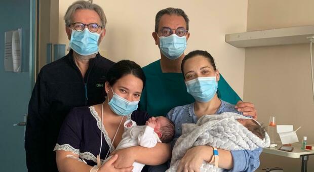 Lieto evento e speranza "rosa" nell'ospedale Covid: due sorelle partoriscono insieme