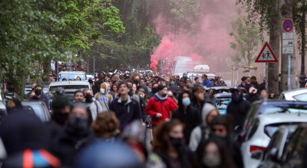 Primo maggio, folla in strada a Berlino