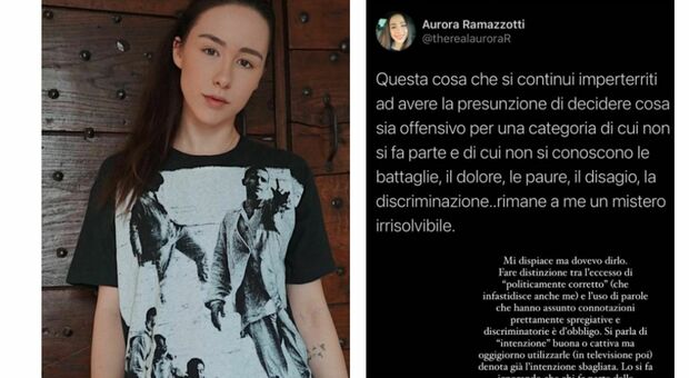 Aurora Ramazzotti contro Pio e Amedeo: «L'uso di parole come neg*o e froc**o in Tv è sbagliato, fanno male»