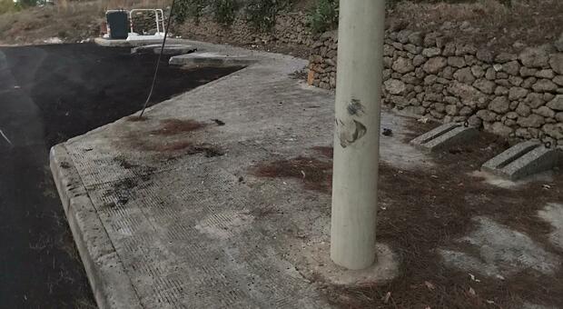 Incidente nel Brindisino: con la moto da cross su un palo, grave un 33enne
