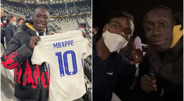 Francia, tutti pazzi per Khaby Lame: maglia da Mbappé, Pogba lo riconosce e lo imita