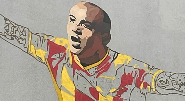 Cheva come Maradona: a Lecce il murales per il simbolo giallorosso