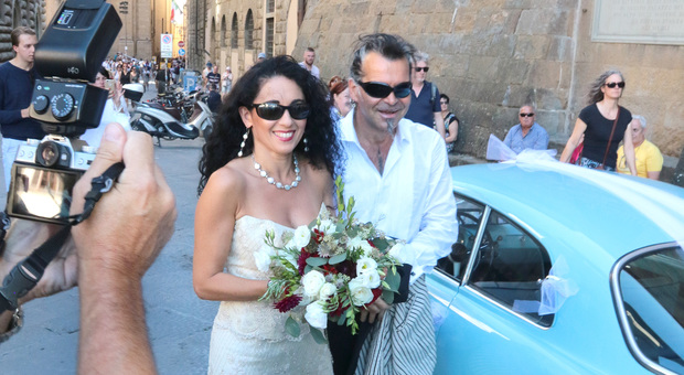 Piero Pelù si sposa a 57 anni: «Benvenuta nella mia tribù, Gianna»