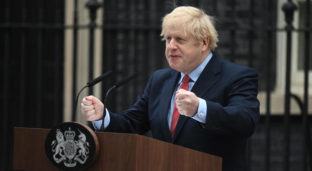 Il primo ministro inglese Boris Johnson, anche lui colpito dal Coronavirus
