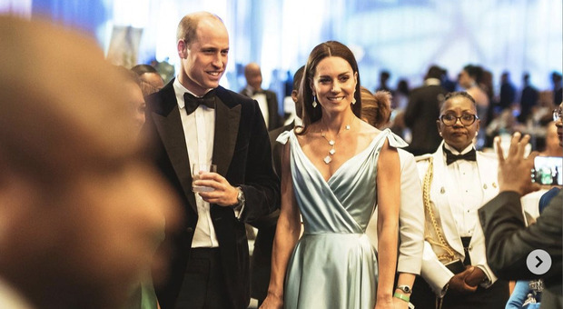 La duchessa di Cambridge ha indossato un abito elegante e rappresentativo all'ultima festa in giardino a Buckingham Palace