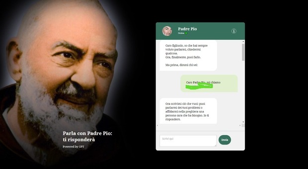 Con l'Intelligenza Artificiale si può chattare con Padre Pio: dall'attualità a Dio, risponde su tutto. Ecco come funziona