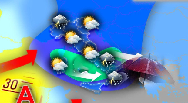 Meteo, mezza Italia sotto i temporali dal Lazio alla Sicilia: le previsioni del weekend