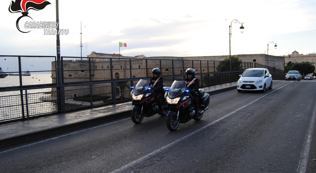 Arresti, denunce e contravvenzioni: controlli a tappeto dei Carabinieri di Taranto