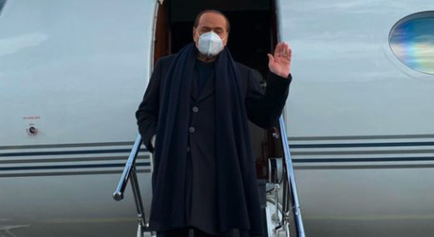 Berlusconi a Roma per le consultazioni con Draghi: guiderà la delegazione di Forza Italia