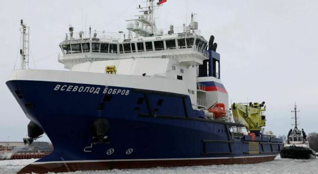 La nave russa Vsevolod Bobrov