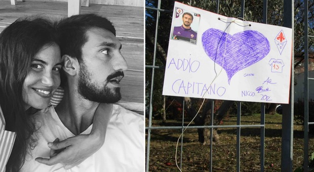 Morto Davide Astori: il difensore azzurro lascia la compagna Francesca Fioretti e una bimba