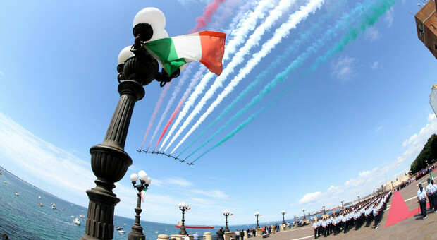 Puglia, le Frecce Tricolori saranno a Bari per San Nicola. Bellomo: «Servirà prudenza»