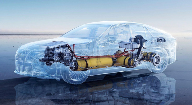 L auto a fuel cell è una vettura al 100% elettrica che prende l energia dall idrogeno attraverso una reazione chimica