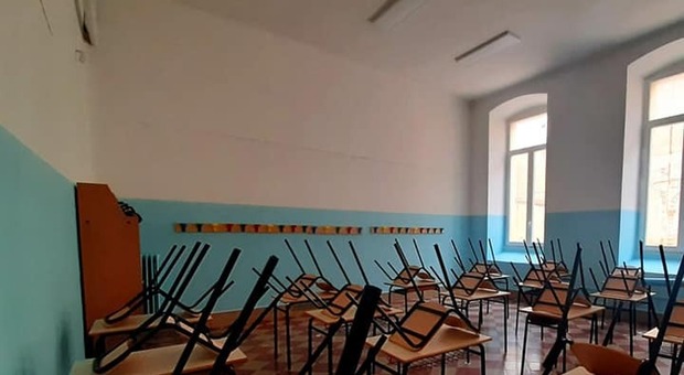 L'aula di una scuola