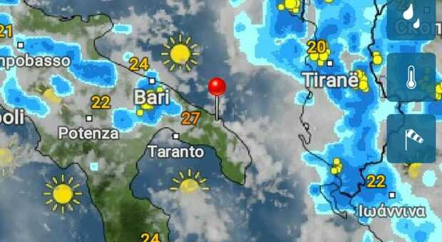 Caldo e temperature roventi, in Puglia piccola tregua con piogge e instabilità