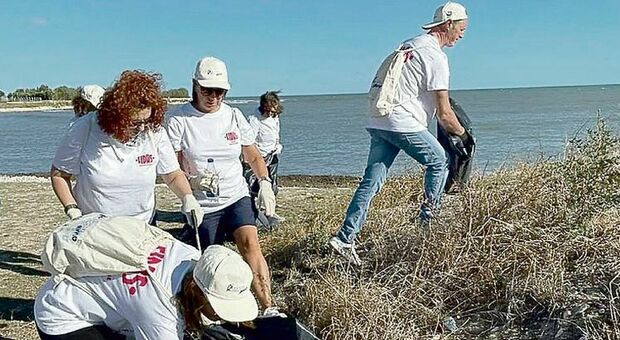 Volontari ripuliscono la spiaggia e trovano droga
