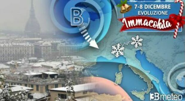 Meteo, in arrivo la Tempesta dell'Immacolata: freddo e neve in tutta Italia (anche a bassa quota)
