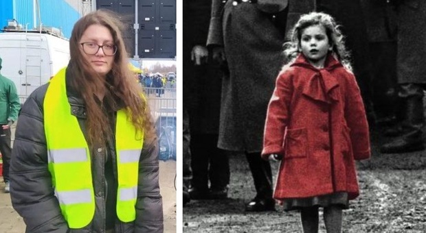 Schindler's List, ricordate la bimba col cappottino rosso? Ora ha 32 anni e aiuta i rifugiati ucraini