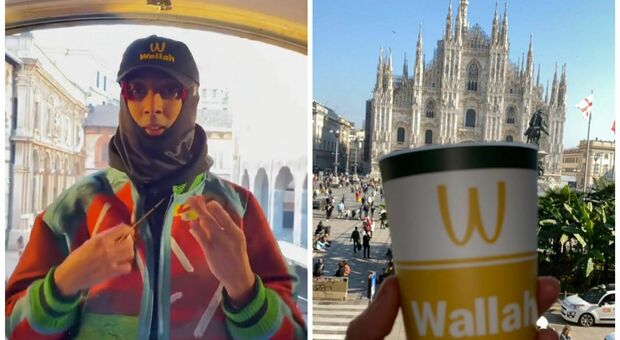 Il rapper Ghali si è esibito in un piccolo concerto in piazza Duomo a Milano dalla finestra del McDonald's per promuovere il nuovo Big Mac e annunciare l'uscita del suo singolo "Wallah", fuori a mezzanotte