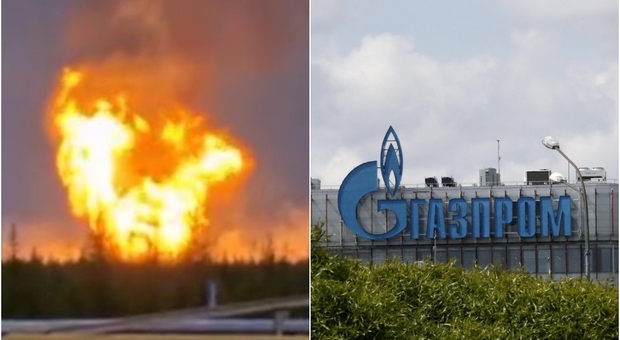 Russia, incendio nel più grande impianto di gas della Gazprom