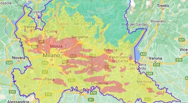 Ozono in Lombardia, i dati Arpa: cinque province superano la prima soglia d'allarme