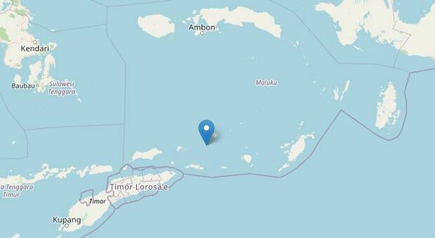Terremoto Indonesia di 6.2: epicentro nella provincia orientale di Maluku