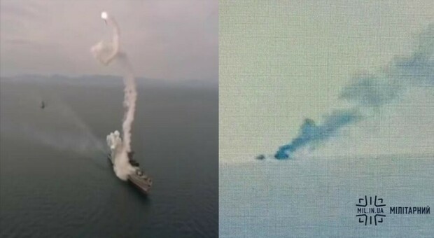 «Colpita nave russa al largo di Odessa». Esulta la marina ucraina