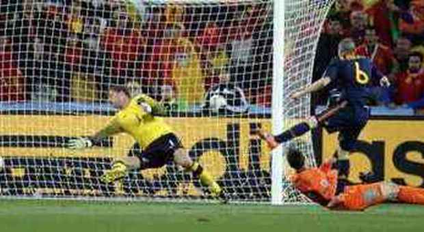 Il gol della Spagna