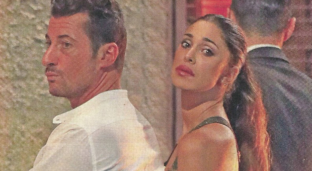 Belen Rodriguez e Mirco Levati (Foto: Diva e donna)