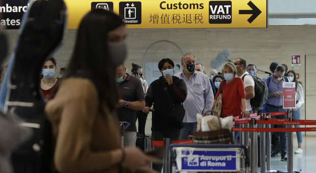 L aeroporto di Fiumicino attiva i corridoi Covid-tested per i voli tra Roma e Usa: non serve la quarantena
