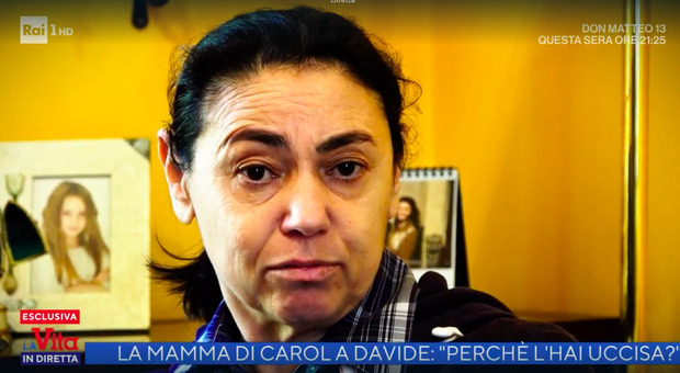 Carol Maltesi, la mamma a La Vita in Diretta: «Non sapevo del suo lavoro. Come posso dire al mio nipotino che non c'è più?»