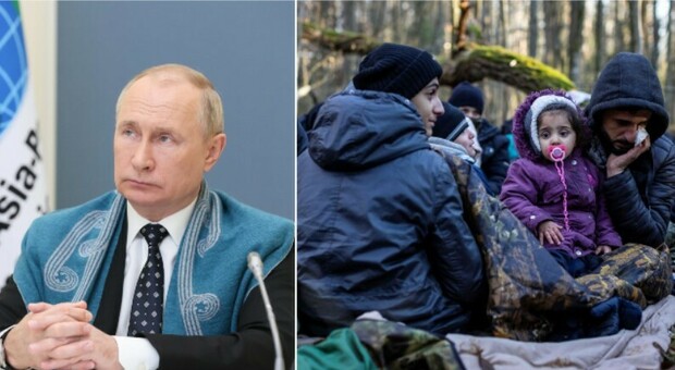 Putin: «Con crisi migranti in Bielorussia non abbiamo nulla a che fare». E attacca l'Europa
