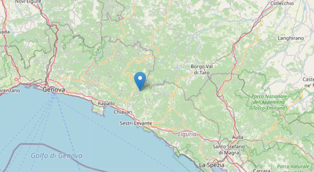 Terremoto vicino Genova, quattro scosse nella notte: la più forte magnitudo 3.1
